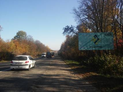 Билборд A в Ивано-Франковске, 3x6  Калуське шоссе за Чорним замком, вїзд у Івано-Франківськ фото 1