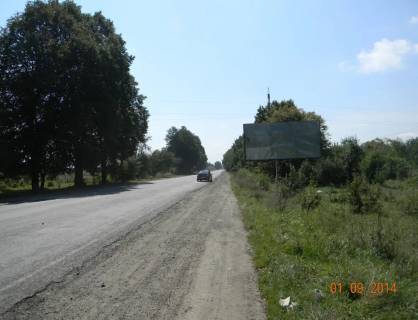 Билборд A в Березовке (Ивано-Франковской обл), 3x6  с. Березівка дорога на м.Надвірна фото 1