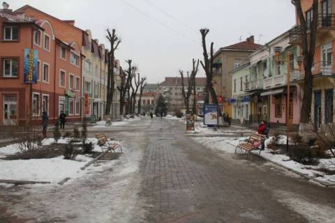 Ситилайт A в Надворной, 1,2x1,8  Майдан Шевченка, міський БК, кафе Смаки бажань, пішохідна зона фото 1
