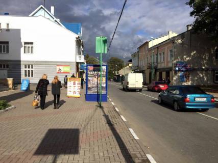 Ситискролл B в Надворной, 1,2x1,8  вул.Мазепи, пошта (міська рада-пошта), напрямок руху на Івано-Франківськ, Богородчани фото 1