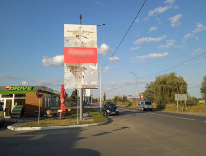 Білборд, Бігборд (Борд)  B у Погребах, Board 3x6м ветрикальний  вул. Погребський шлях, 38, виїзд  з  АЗС "MARSHAL" ,  з АЗС «Avantage7», 500м до  "ФОРА,  500м. до "Сільпо", в бік центру села, із  Києва Фото 1