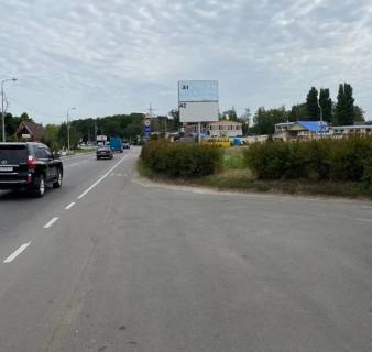 Билборд + в Новосёлках, Board 3х6м (6x6м)  вул. Васильківська, навпроти Алекс Транс, узбіччя дороги Чабани-Новосілки фото 1