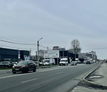 Билборд B в Крюковщине, Board 3x6м  вул. Одеська, 26, перед "Домосвіт"/поворот на вул. Паркову, зупинка, навпроти ЖК "іНоме" "VІАNOR", Маг. "Кухні Шафи", в бік с Гатне Одеська траса фото 1
