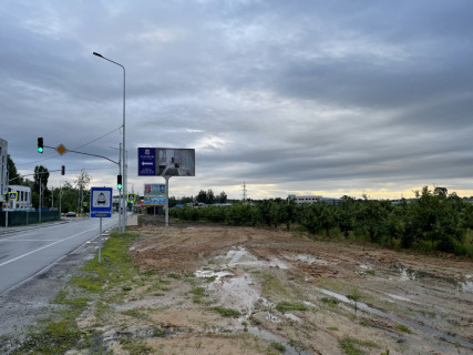 Билборд A в Новосёлках, Board 3x6м  вул. Васильківська, навпроти повороту на вул. Олександрівська, поруч ЖК "Софія Нова",  навпроти Хімскладу, перед поворотом на вул. Приміська, "Нова Пошта", "Brooklyn Barbershop", "El Vanilla", фото 1