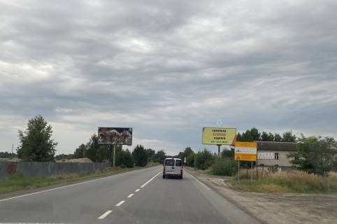 Билборд A в Ирпене, Board 3x6м  вул. Окружна, 150м. від великої транспортної Т-образної розвязки - Е373 - Буча, Гостомель, Київ та T1001 (Варшавської траси), поруч СТО "Автомайстерня", ЖК "Новая Буч", "ЛотОК", ЖК "Квітковий", в бік - Ірпінь, Забуччя, Дмитрівка, Капітанівка, фото 1