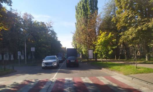 Билборд B в Вишневое, Сity 1.6х0.8м  вул. Святошинская, 43, після пішохідного переходу фото 1