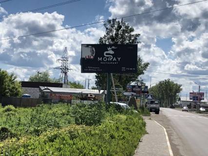 Билборд A в Крюковщине, Board 3x6м  вул. Балукова, поворот на вул. Каштанова, навпроти Парку, в бік м Вишневе, м. Київ фото 1