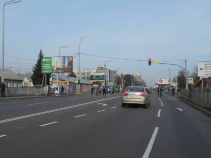 Білборд, Бігборд (Борд)  B у Бровари, Board 3x6м  вул. Київська_вул. Шевченка, напрямок руху з м. Київ Фото 1