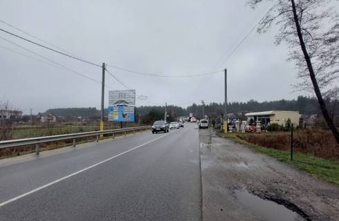 Билборд + в Погребах, Board 3x6м  вул. Гагаріна, 18а, навпроти АЗС "БРСМ Нафта", в бік с. Зазим'я фото 1