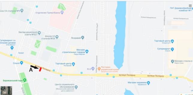 Призма A в Киеве, Prismavision 3х6  вул. Полярна, 6 - ТЦ "Полярний", "Сільпо", "Леруа Мерлен", "Епіцентр" - 557472 схема