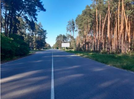 Билборд A в Вищій Дубечні, Board 3x6м  с.Вища Дубечня, автодорога Р69, 50 м до повороту на вул. Леніна, напрямок з Києва, праворуч фото 1