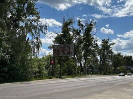 Билборд B в Софиевской Борщаговке, Board 3x6м  вул. Соборна, 126/14,  зупинка, ЖК Сфера", 200м. до ТРЦ "EUROпарк", "Сільпо", Ресторан "HANAMI", в бік Святопетрівського фото 1