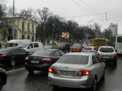 Скролер, Скрол B у Києві, скролл 3.14*2.3  вул. В. Чорновола, 28/1 - "Охматдит" в напр. вул. Січових Стрільців (Артема) - 557577 Фото 1