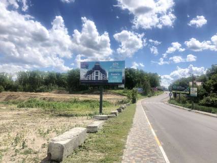 Билборд B в Крюковщине, Board 3x6м  вул. Балукова, 300м. до  Ресторан "Охота", в бік с Тарасівка, м. Боярка фото 1