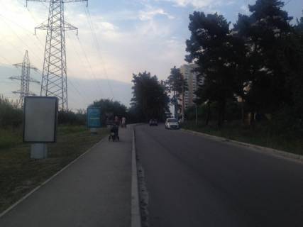 Билборд B в Вышгороде, Сity- скрол 1.8x1.2м  вул. Кургузова, ЖК "Ярославичі", напрмок від вул. Київська №3 фото 1
