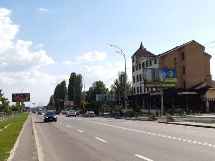 Білборд, Бігборд (Борд)  A у Вишгороді, Board 3x6м  вул. Набережна, перед світлофором, поруч "UKRINSTAL", "Деревяний Ринок", 250 м. перед поворотом на вул. Шевченка, в напрямку м. Київ Фото 1