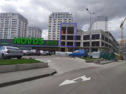 Билборд A в Вишневое вул. В. Стуса/вул. Пешотравнева, 18-26, "Novus", ЖК "АКВАРЕЛІ 2", Аптека "Доброго Дня","іl Molino", "Море Суші", Клініка пластичної хірургії Док. Іванчука, в бік с Крюківщина фото 1