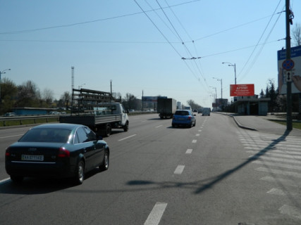 Билборд A в Киеве, Board 3x6м  ул. Б.Окружная /ул. Янтарная, остановка, ресторан "Сим-Сим", ТЦ "Диамант" в напр. Одесской пл. фото 1