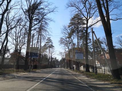 Билборд A в Буче, Board 3x4м  Автодорога Київ - Ковель, вул. Шевченко, перехрестя з вул. Яснополянская, в напрямку  м. Буча фото 1