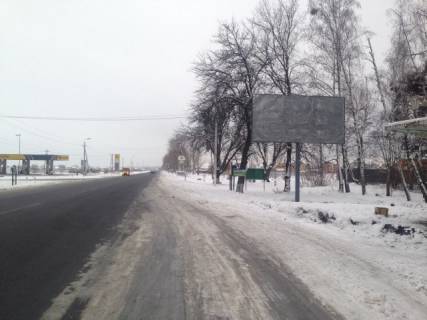 Билборд A в Лютеже, Board 3x6м  с.Лютеж въезд со стороны Дымера, трасса Киев-Иванков -Овруч, АЗС , остановка общ транспорта направление Киев фото 1