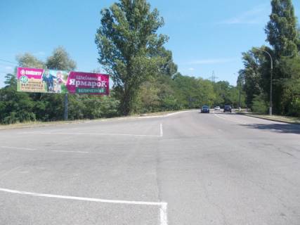 Билборд B в Вышгороде, Board 3x12м  вул. Шолуденко- ул.Ватутина направление в Вышгород (левый) фото 1