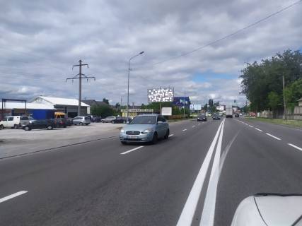 Билборд B в Вишневое, Board 3x6м  вул. Київська, зупинка, світлофор, СТО, Металобаза, "ВІКАР", "АТБ-Маркет", 100м.  від "АТЛв бік м. Вишневе, м. Київ фото 1