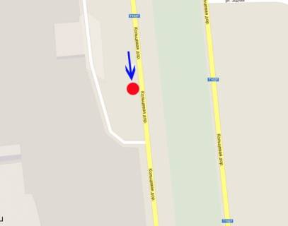 Билборд A в Киеве, Board 3x6м  вул. В. Кільцева / маг. "ФОРУМ" (нижній) схема