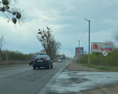 Билборд A в Святопетровском, Board 3x6м  вул. Білогородська/вул Лугова, навпроти ТМ Склад "Санта Бремор", Автомаркет, в м Київ фото 1