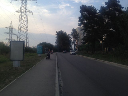 Ситискролл B в Вышгороде, Сity- скрол 1.8x1.2м  вул. Кургузова, ЖК "Ярославичі", напрмок від вул. Київська №1 фото 1