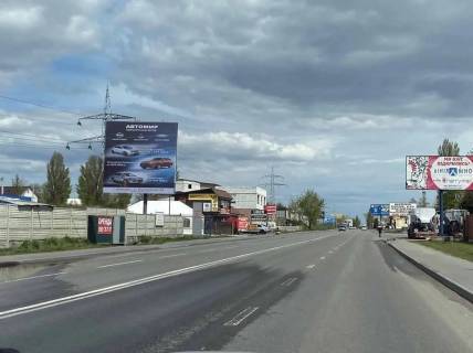 Билборд B в Вишневое, Board 6x6м (3х6м)  вул Київська, 27 навпроти,  поруч СТО ,"Вікар , Металобаза "МетІнвест", АЗС "Татра", 100м.   від "АТЛ" , 300м до "АТБ-Маркет" , в м. Київ фото 1
