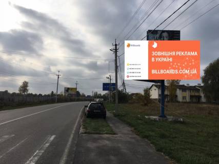 Билборд A в Чайки, Board 3x6м  вул. Валентини Чайки/вул. Григорія Сковороди, перехрестя, Магазин "Лесик", в напрямку вул. Грушевського фото 1