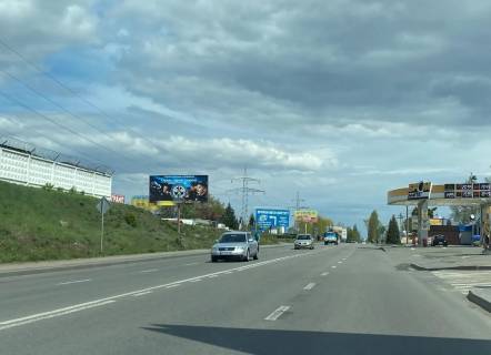 Білборд, Бігборд (Борд)  B у Вишневе, Board 3x6м  вул. Київська, 8, Вікна-двері "Євроклас плюс", "Деревяний маркет", напроти БРСМ, "Ін-Тайм відділення №1", в бік м Вишневе м Київ Фото 1
