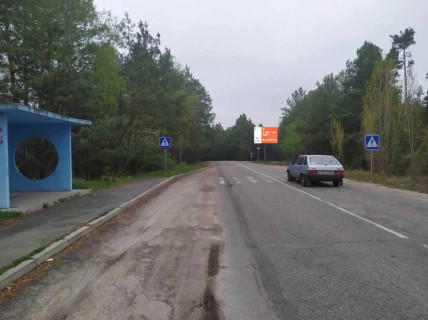 Билборд A в Заборье, Board 3x6м  Автодорога Боярка-Забір'я, зупинка "Пірс-Кемпінг", "Пляж", поворот на Гот-рест компл. "Корчагін парк","Зазим'я", в бік Забір'я фото 1