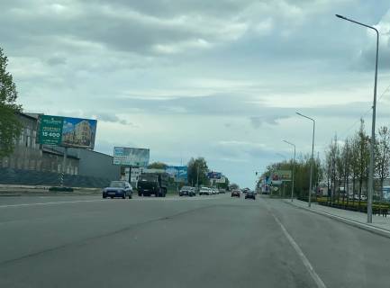 Билборд B в Вишневое, Board 3x6м  вул. В. Чорновола, 37, зупинка "Автопарк", напротив ЖК "Paradise Avenue", в бік м Київ фото 1