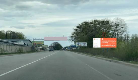 Билборд A в Вишневое, Board 3x6м  вул. В. Чорновола, навпроти, 51а, "Евролюки", Автомайстерня "ABE-Power", Меблева фабрика "Лирона" (Леша), в бік м Київ фото 1