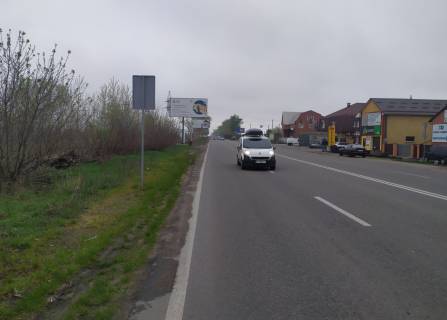 Billboard B in Sofiivska Borshchagivka, Board 3x6м  вул. Магістральна, 179,  "УКРПОШТА", 100м. до ТЦ "Сонячний", "EVA", Новая Почта- №3. Вишневе, вїзд в Боярку зі сторони с. Святопетрівське Photo 1