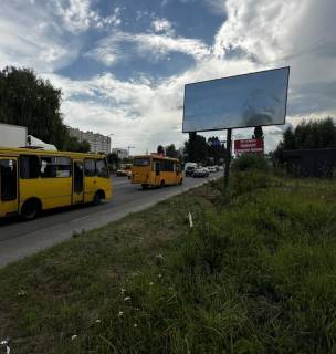 Billboard A in Sofiivska Borshchagivka, Board 3x6м  вул. Київська, 68-а \ вул. Лесі Українки,   поруч "Akb Tsentr" ,   навпроти заїзд до АЗС "ОККО" ,  100м. Від "Сільпо", в бік м. Вишневе Photo 1