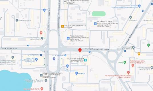 Нестандарт A в Киеве, 2.5x1.5  пр. Оболонський - Героїв полку «Азов» вул. (Маршала Малиновського), зупинка "ст. м. Оболонь",  вихід  до  ТЦ  "Дивосвіт ", маркету "Велика Кишеня" – ст. м. Оболонь схема