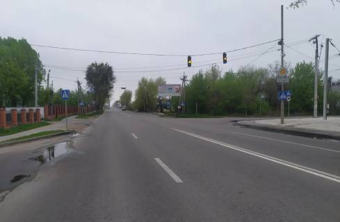 Билборд A в Боярке, Board 3x6м  вул. Магістральна/вул. Маяковського, зупинка, поворот на с. Тарасівку, 100м. до с/м. "Кошик" фото 1