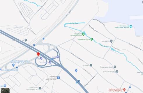 Билборд A в Вишневое, Board 6x6м (3х6м)  Жилянський міст /вул. В. Чорновола/вул. В. Кільцева дорога, в бік м. Київ схема