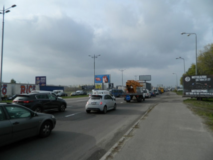Призма A в Киеве, Prismavision 3х6  вул.В.Кільцева поворот на Жуляни/ав-н Scania-Volvo на розподілювачі в напр. просп. Берестейський (Перемоги) - 557552 фото 1