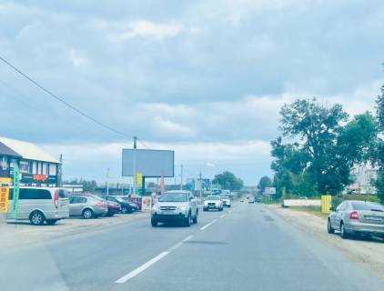 Билборд B в Белогородке, Board 3x6м  вул. М. Величка, 41-г, поруч БЦ "Білоцвіт", "ДНІПРО М", Садовий центр "Білоцвіт",  навпроти  "Металобаза",  100м. до "Сільпо", 250м від "ФОРА",  в бік с. Святопетрівське фото 1