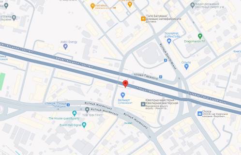 Нестандарт A у Києві, 4x2  Галицька площа (Перемоги пл.), 3, ТЦ "Україна", в центр, вхід у підземній перехід схема