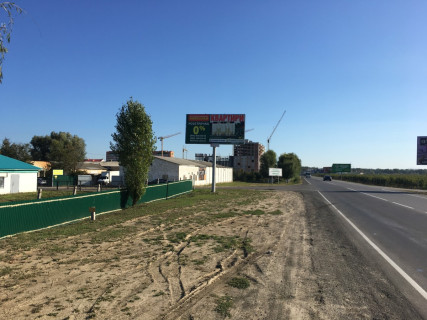 Білборд, Бігборд (Борд)  B у Новосілках, Board 3x6м  вул. Садова, зупинка "Сади",  перед поворотом на вул. Приміська, узбіччя дороги Новосілки-Чабани Фото 1