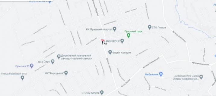 Білборд, Бігборд (Борд)  A у Петропавлівська Борщагівка, Board 3x6м  Петропавловская Борщаговка, клумба на перекр. с ул. Ярослава Мудрого/ул. Одесская/ул. Зеленый Гай схема