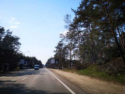 Билборд B в Гостомеле, Board 3x6м  Автодорога Київ- Ковель, вул. Шевченка,  біля відділу продажу, ЖК "На Прорезній", в напрямку  м. Буча фото 1