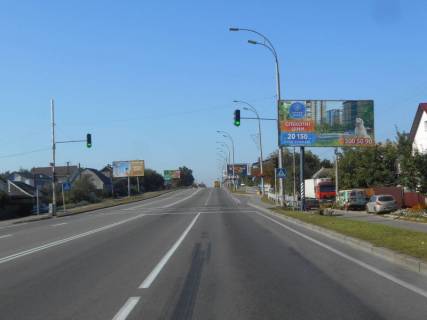 Билборд A в Бровары, Board 3x6м  вул. Київська, 49, в бік м. Київ фото 1