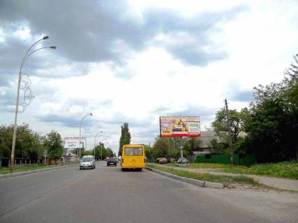 Билборд A в Бровары, Board 3x6м  вул. Київська,  174, напрямок руху з м. Київ фото 1