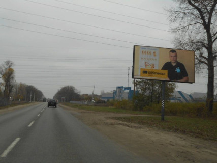Білборд, Бігборд (Борд)  A у Бровари, Board 3x6м  вул.Онікієнка Олега/вул. Олійника, парна сторона, в районі вул.Онікієнка Олега, 129, завод RUFLEX, цементний завод Фото 1