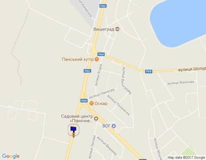 Билборд A в Вышгороде, Board 3x6м  Литовський пр., біля НПЦ "Фільмотехнік", поворот на завод SANDORA, HENKEL-Україна, перед КПП "Нові Петрівці", Траса "Київ-Іванків-Овруч", Р-02 км 19+300 право, з м. Київ схема